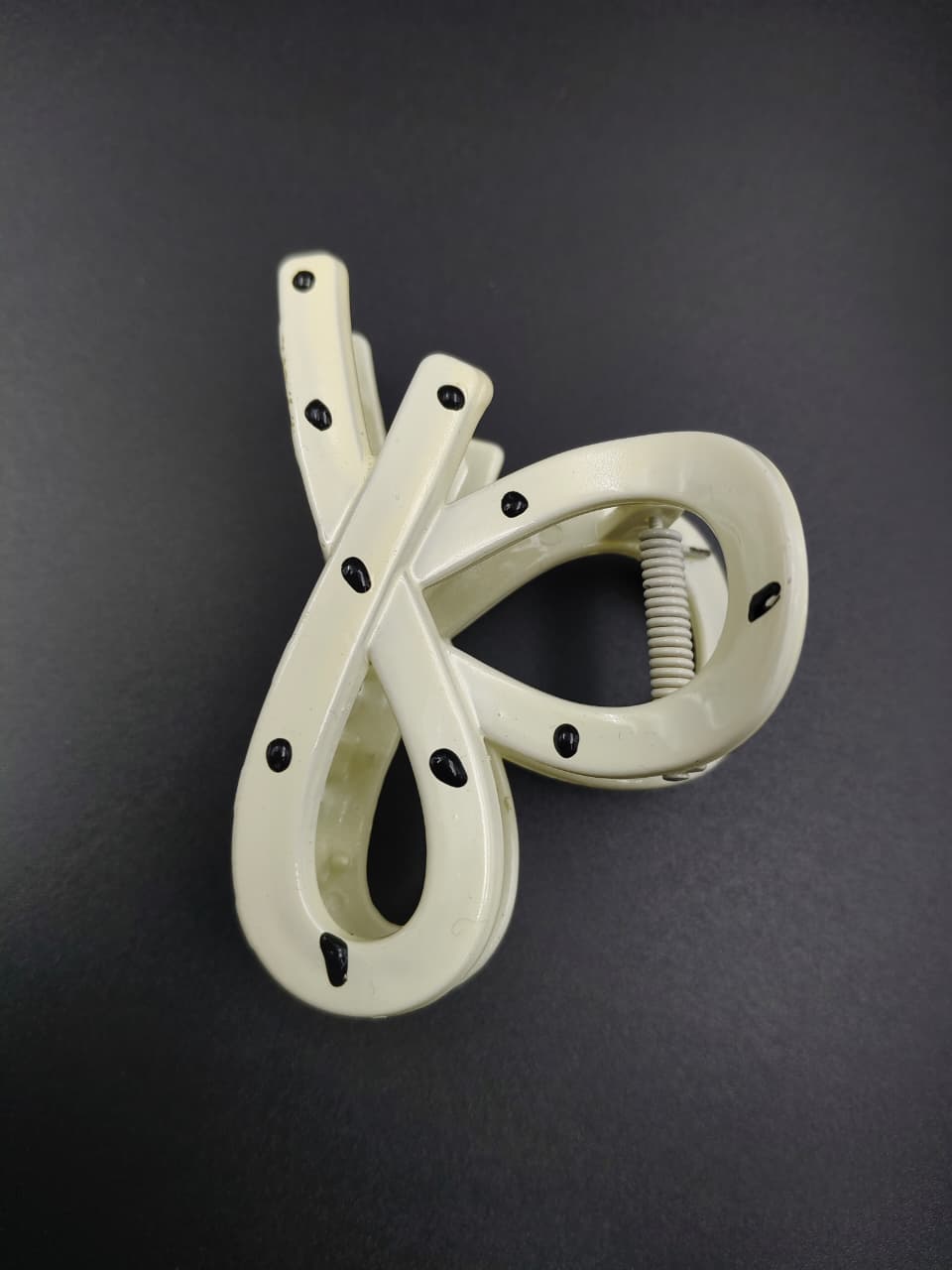 Y2K Polka Dot Hair Clutcher