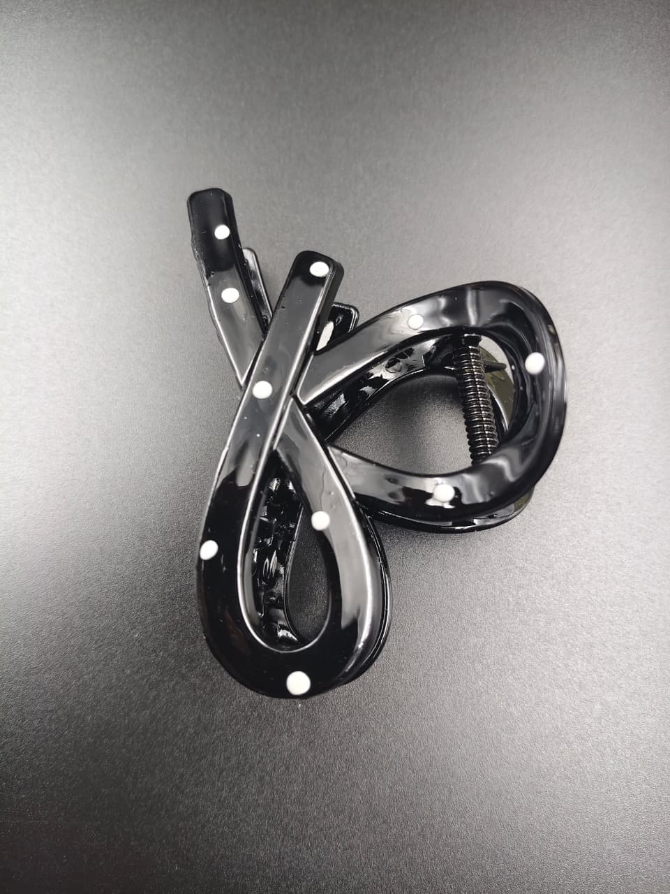 Y2K Polka Dot Hair Clutcher