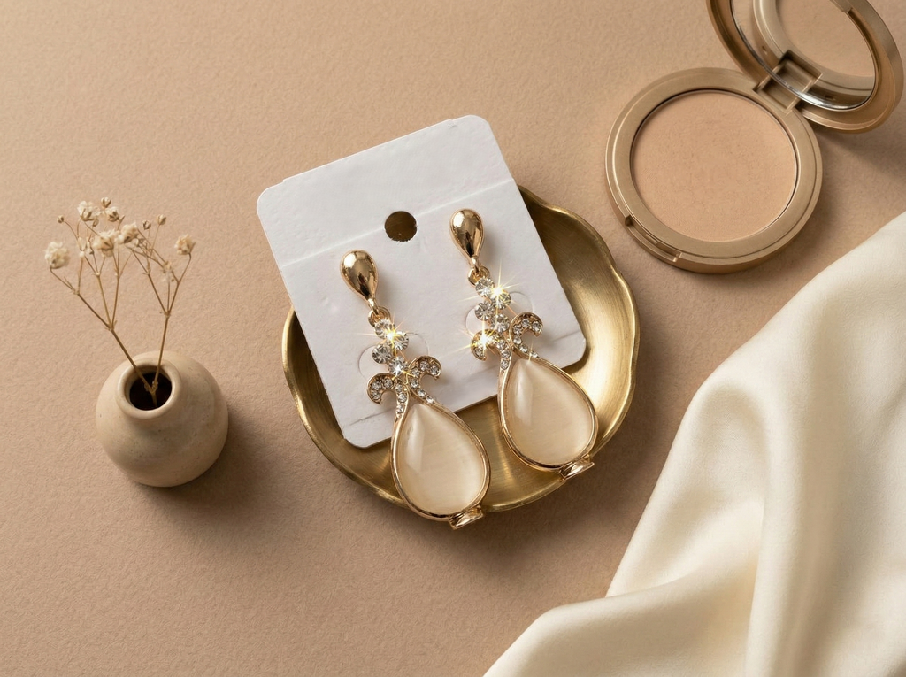 Soft Pearl Earrings