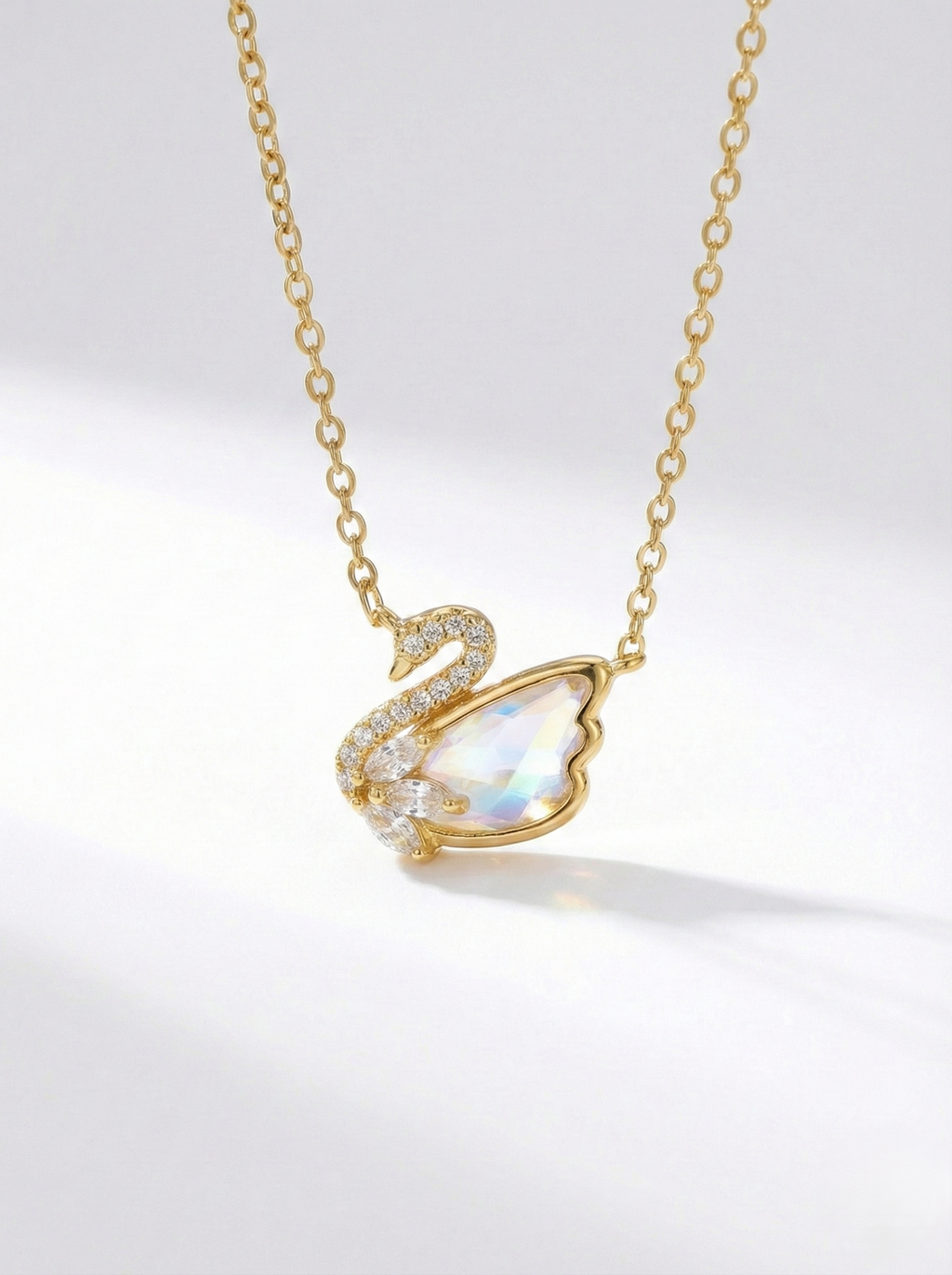 Aurora Swan Luxe Necklace