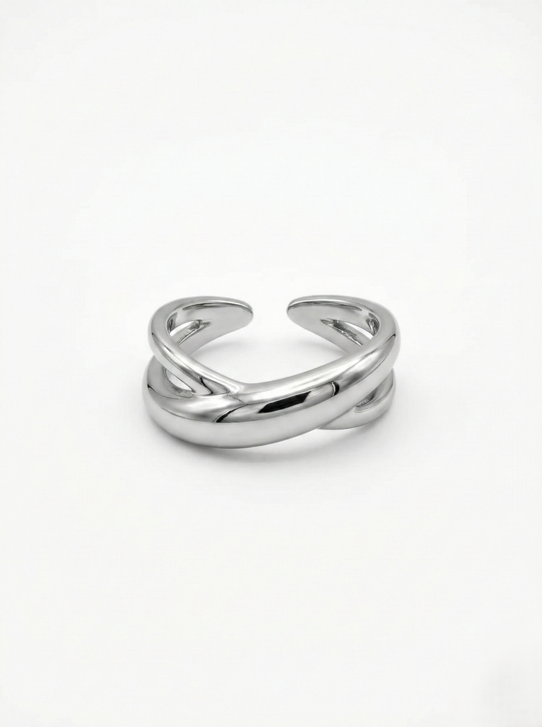 Infinity Double Cuff Ring