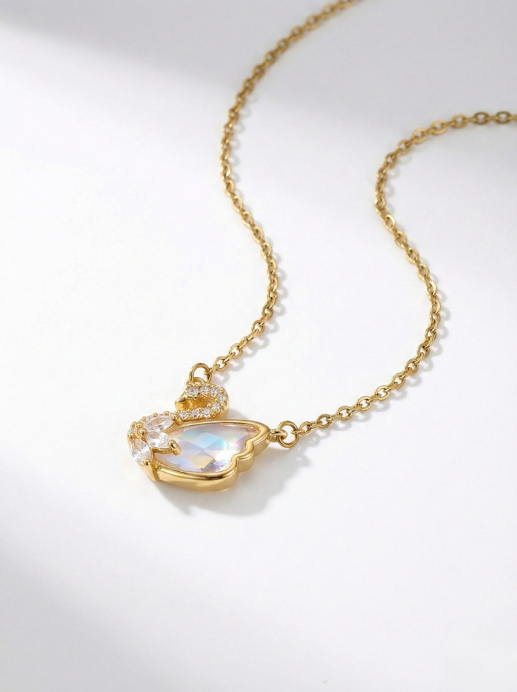 Aurora Swan Luxe Necklace