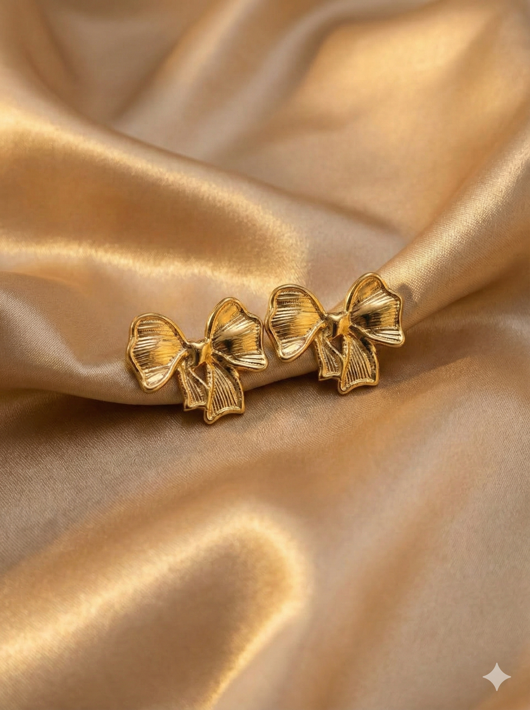 Mini Luxe Bow Earrings