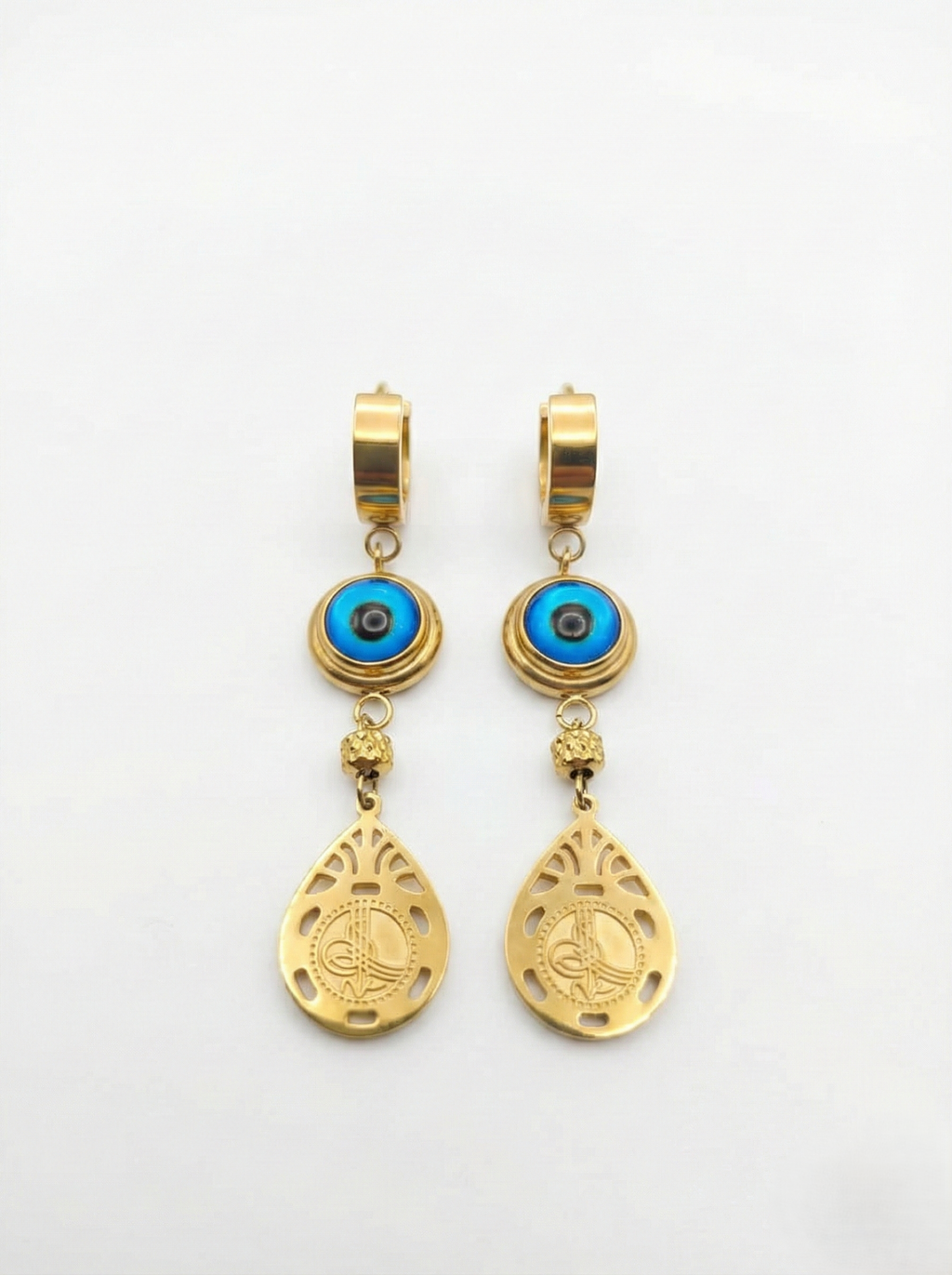 Mystic Eye Teardrop Earrings