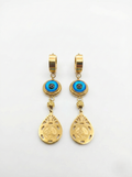 Mystic Eye Teardrop Earrings
