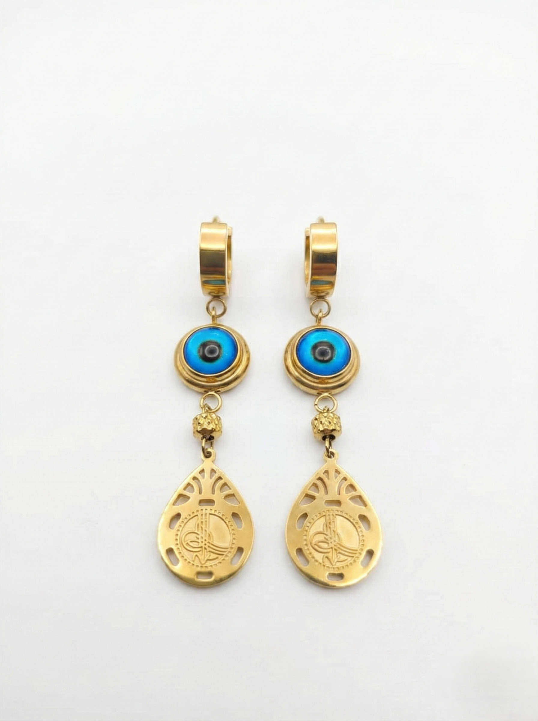 Mystic Eye Teardrop Earrings
