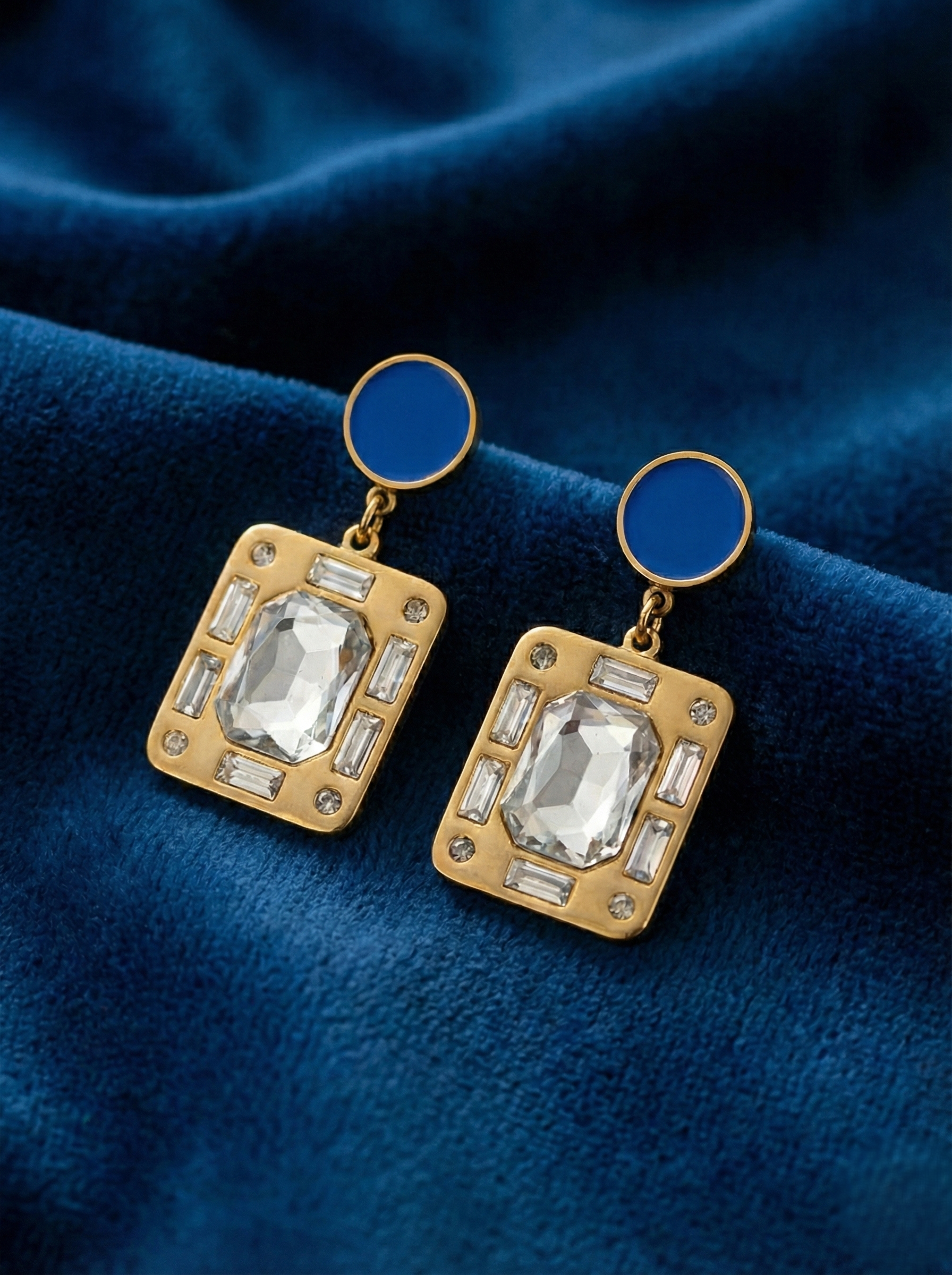 Royal Azure Luxe Earrings