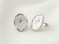 Luna Butterfly Pearl Studs Earrings