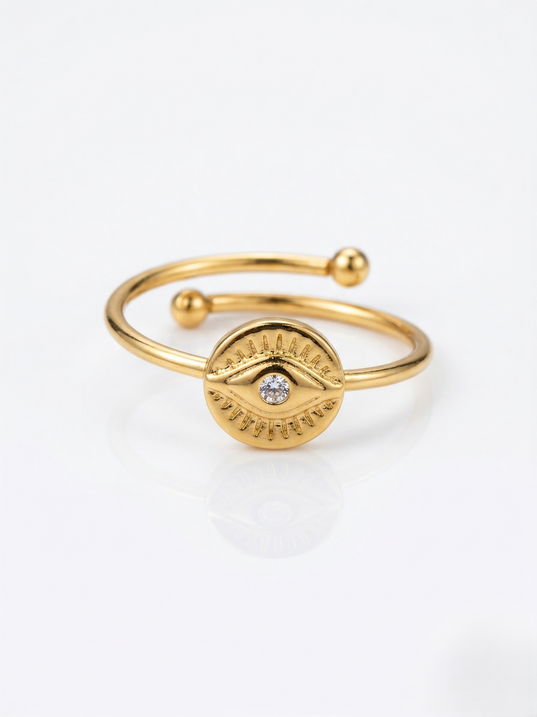Lumière Evil Eye Ring