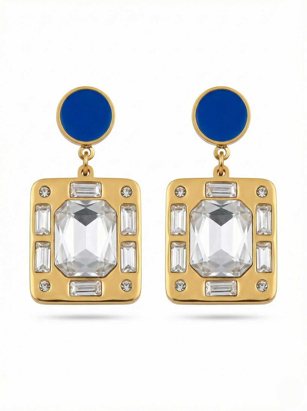 Royal Azure Luxe Earrings