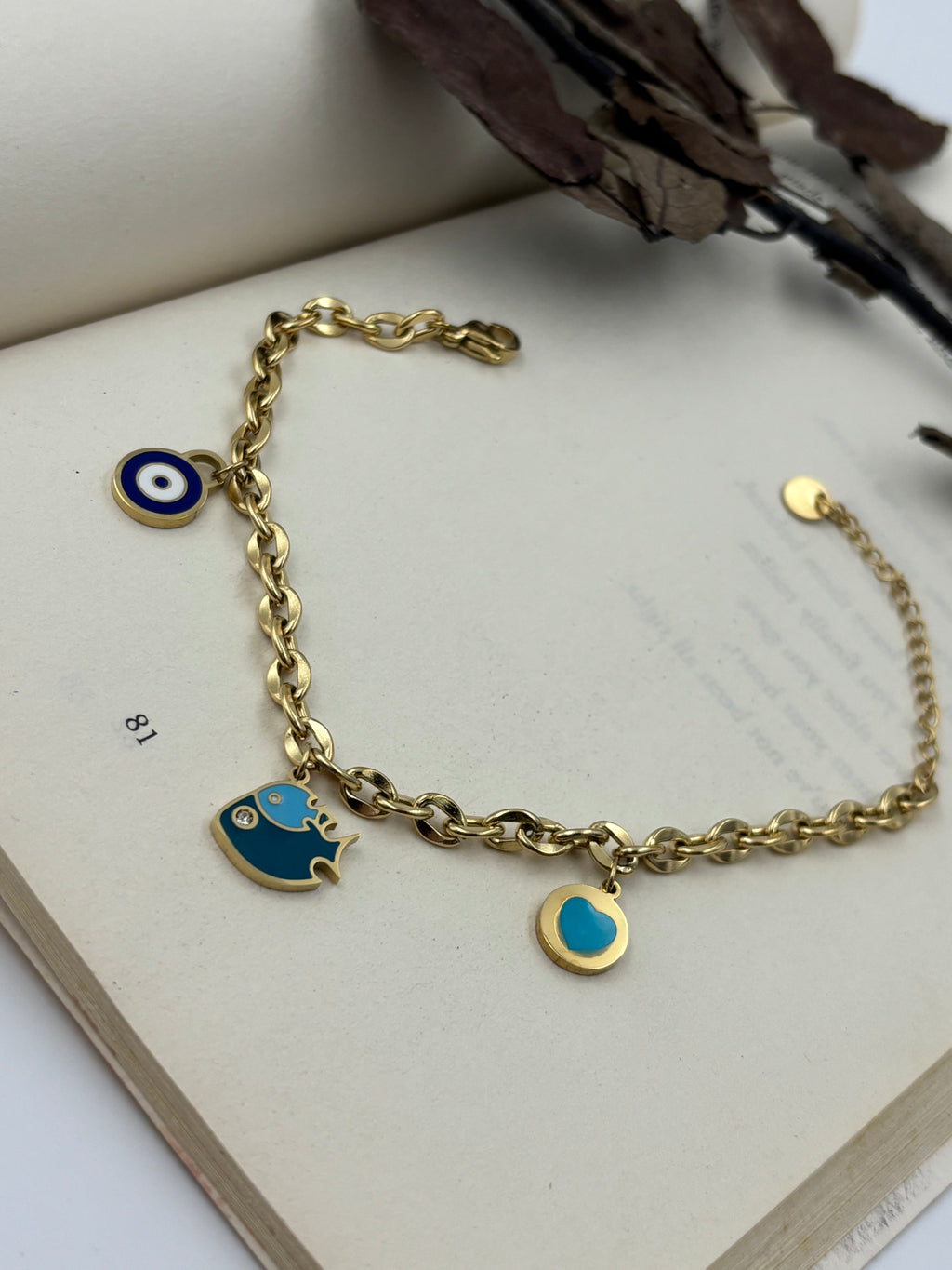 Blue Charm Harmony Bracelet