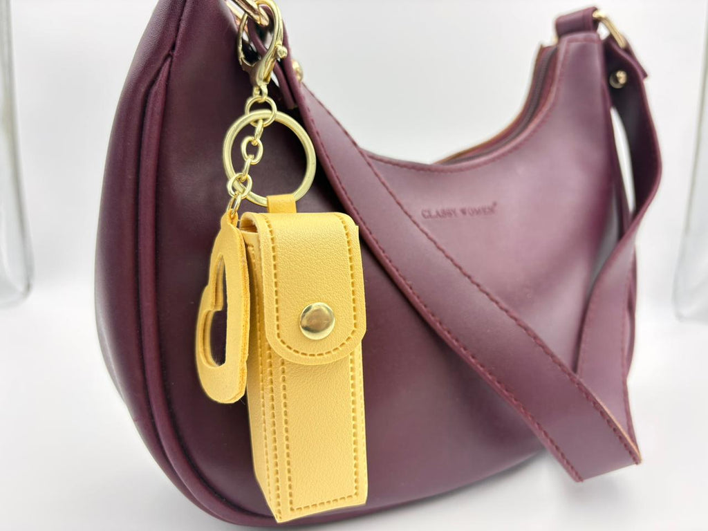 lipstick holder bag charm