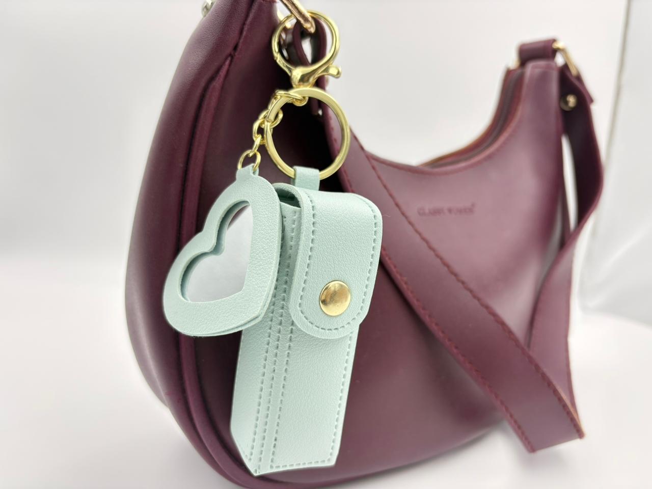 lipstick holder bag charm