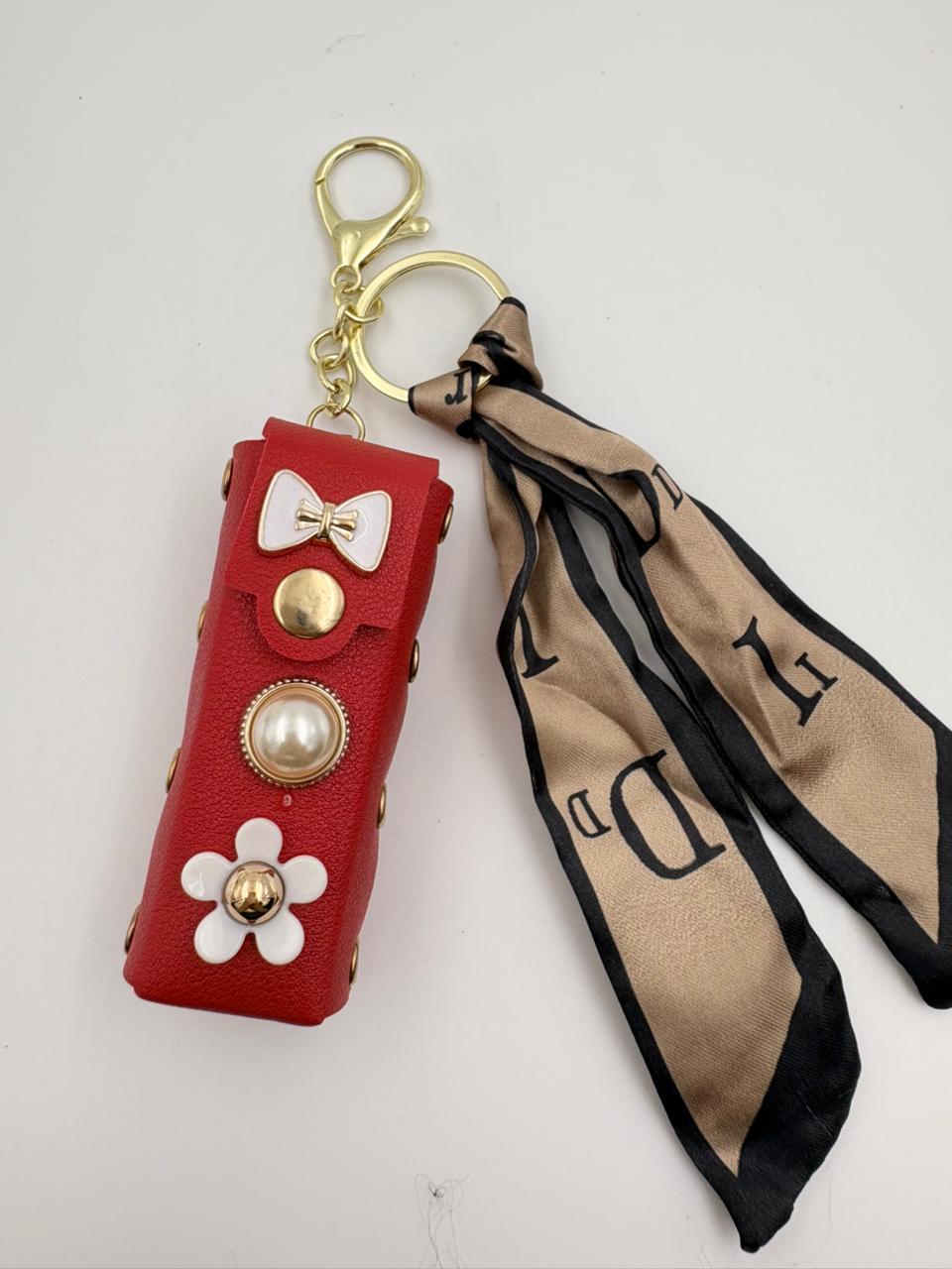 lipstick holder bag charm