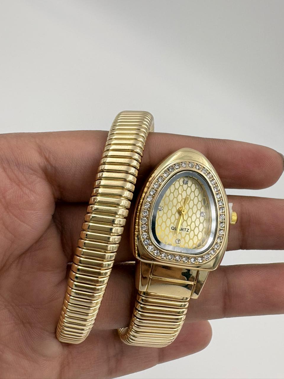 Luxe snake watch