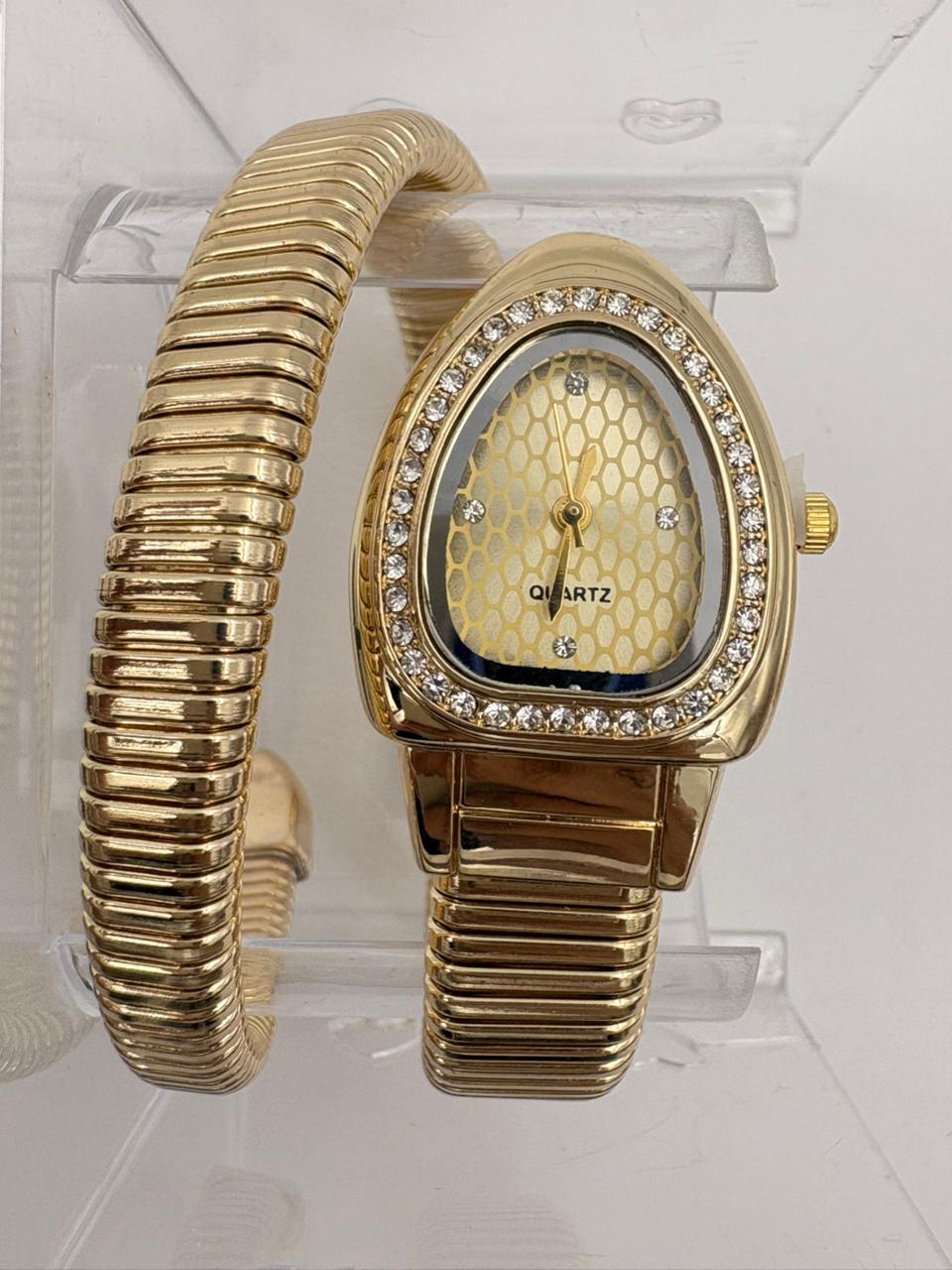 Luxe snake watch