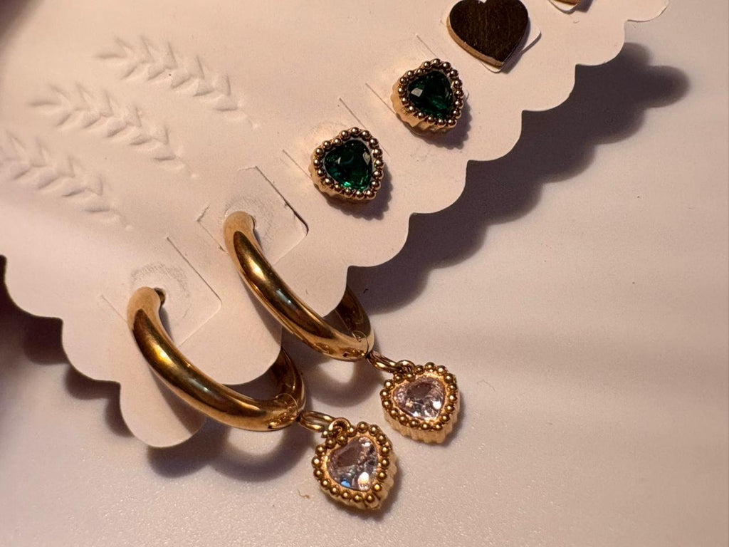 Earrings combo card