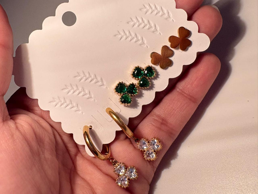Earrings combo card