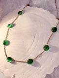 Jade Glow Station Necklace