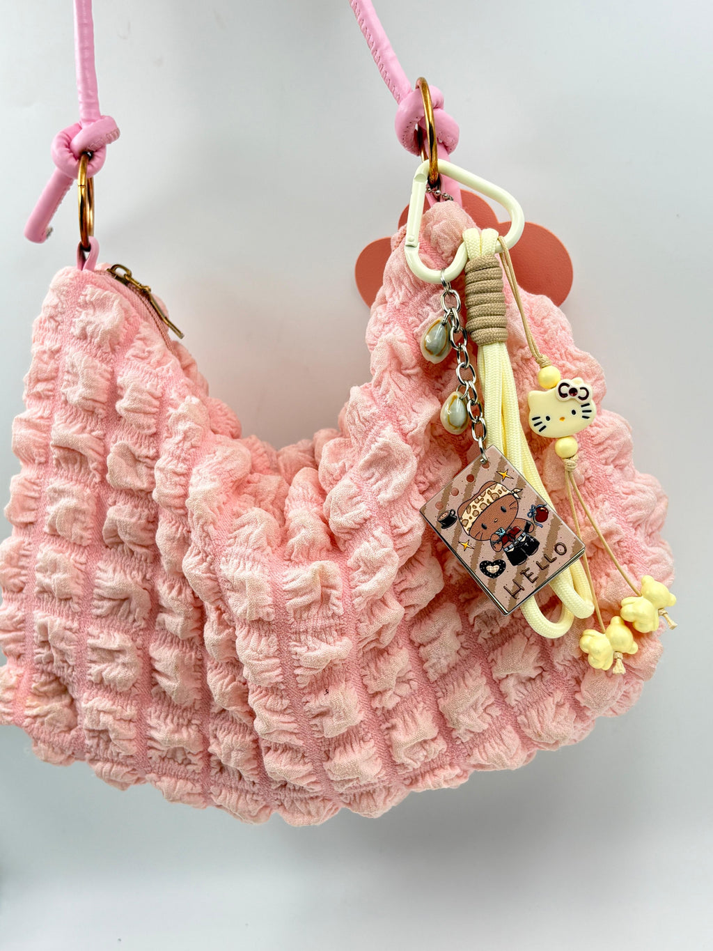 Pastel Bag charm