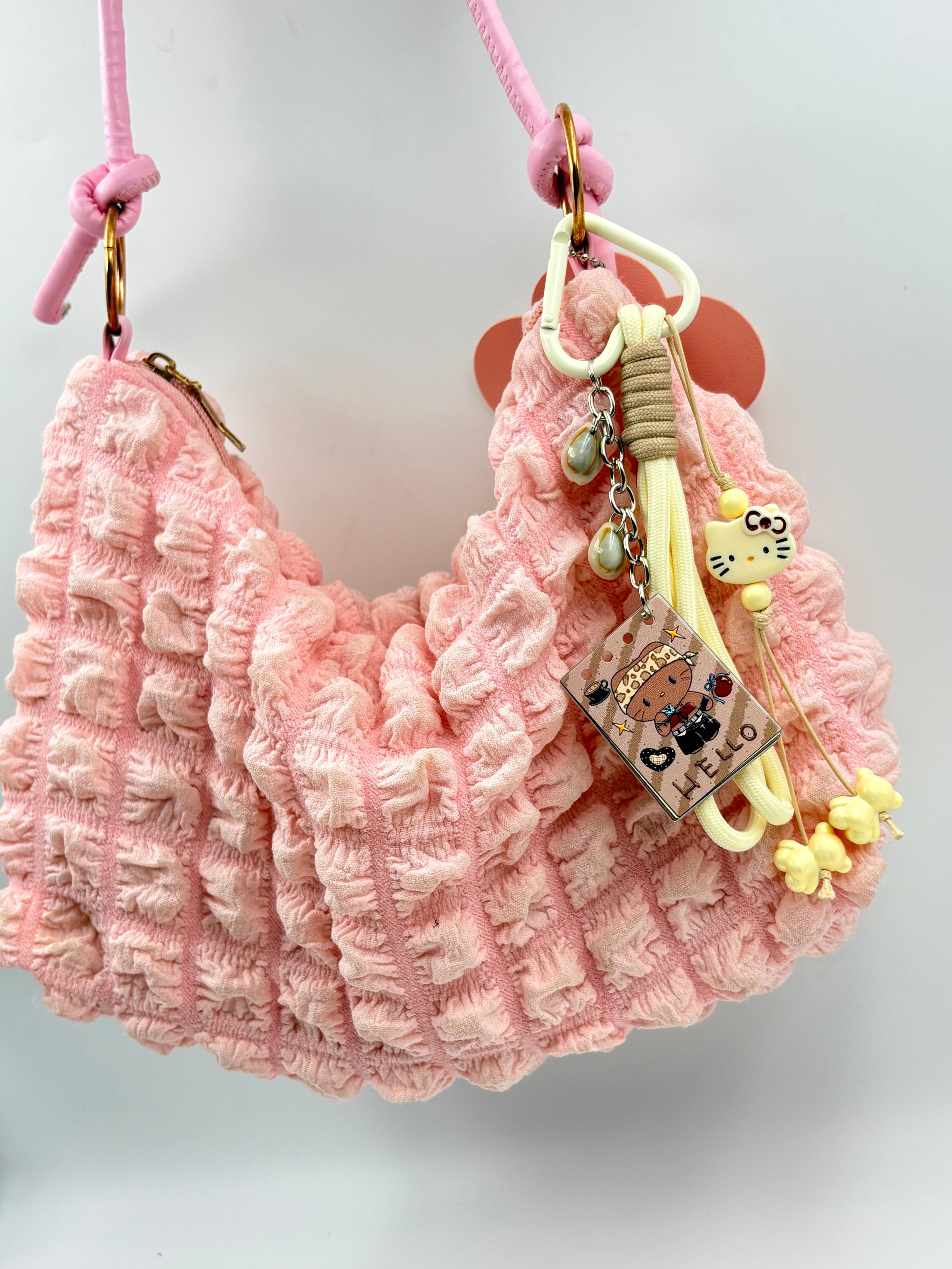 Pastel Bag charm