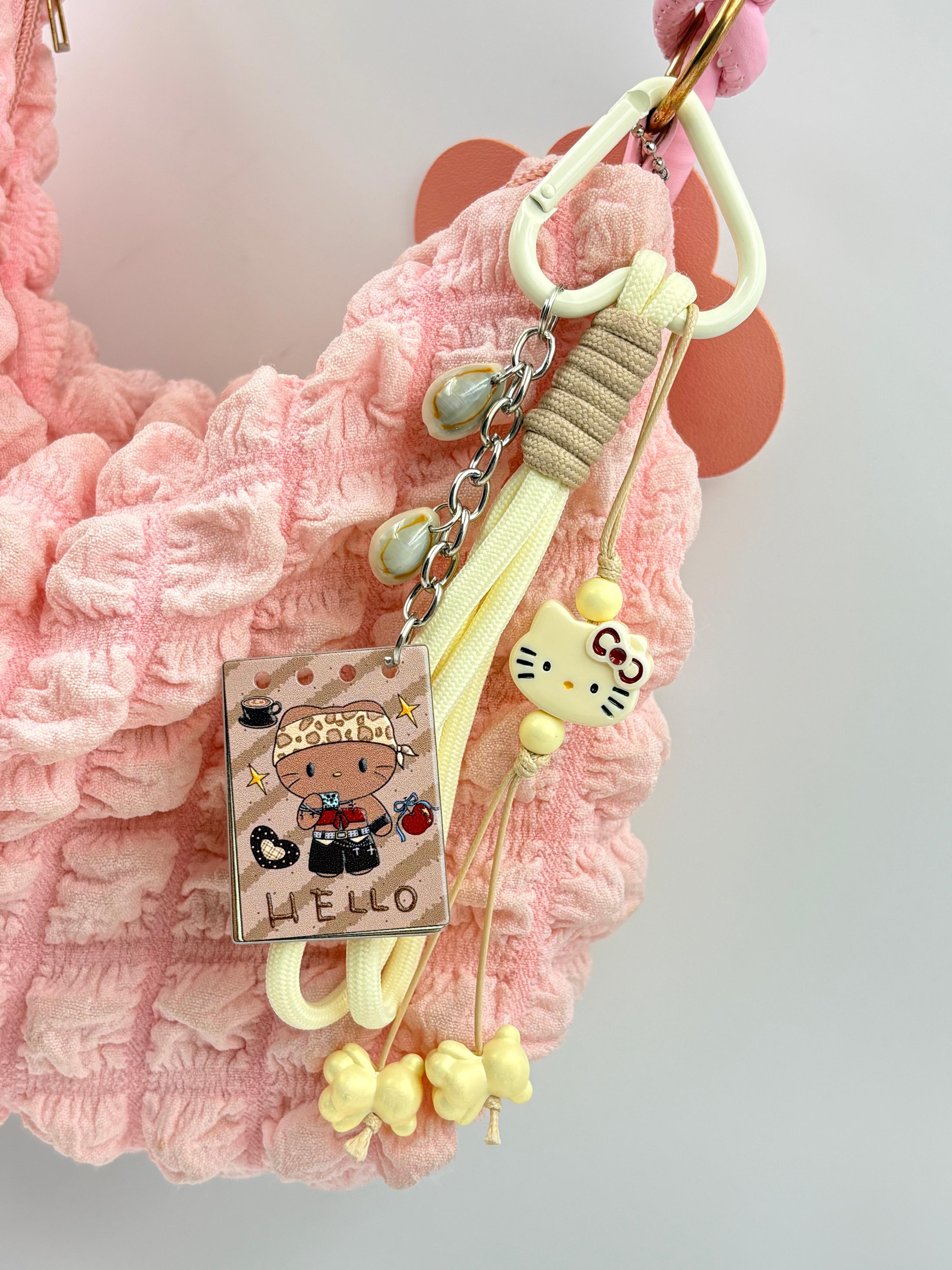 Pastel Bag charm
