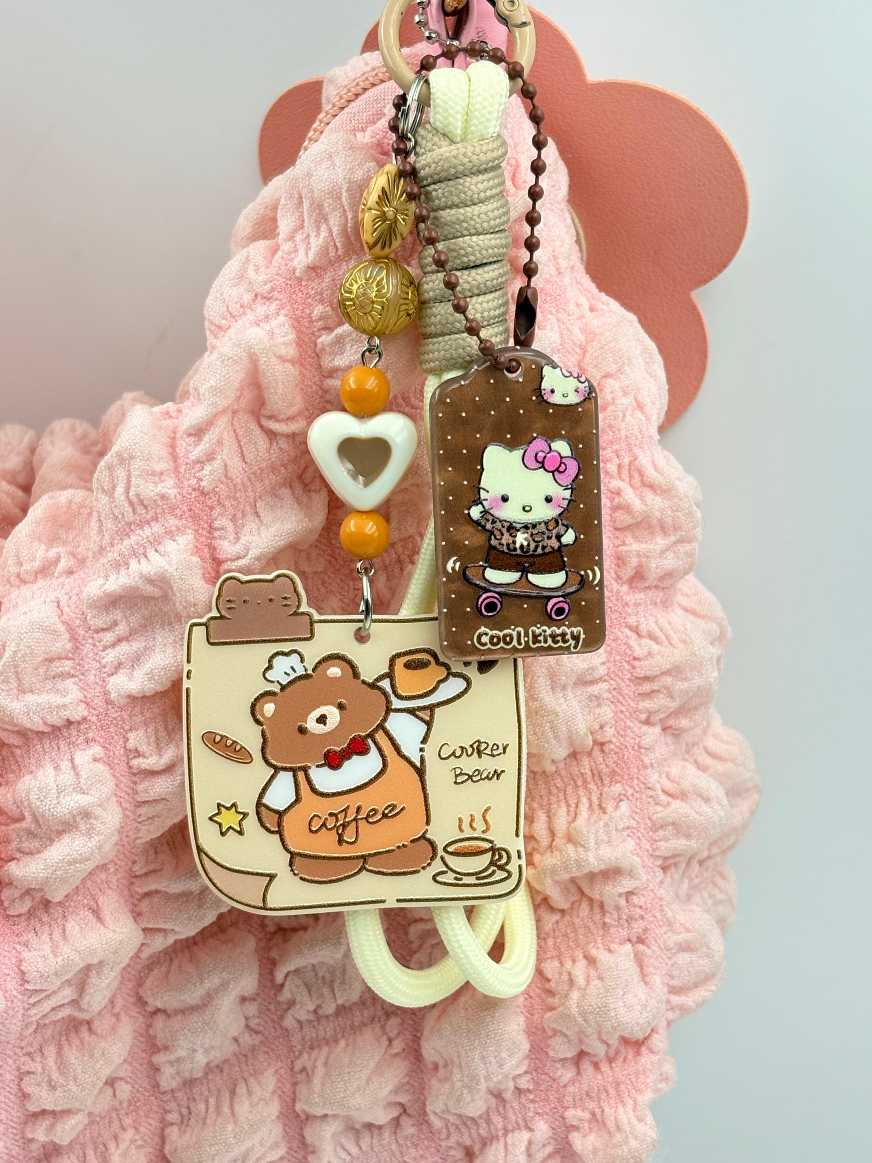 Pastel Bag charm