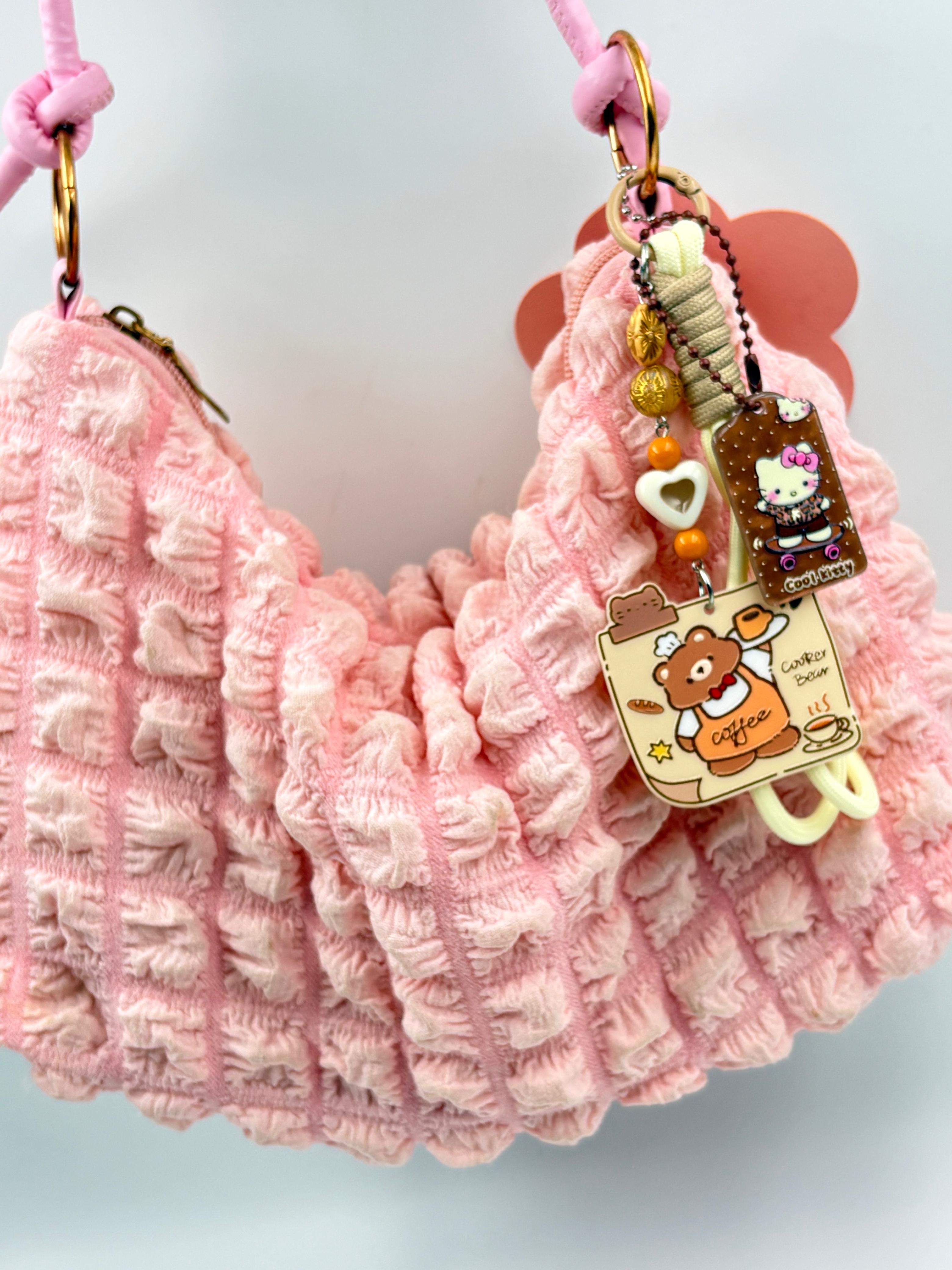 Pastel Bag charm