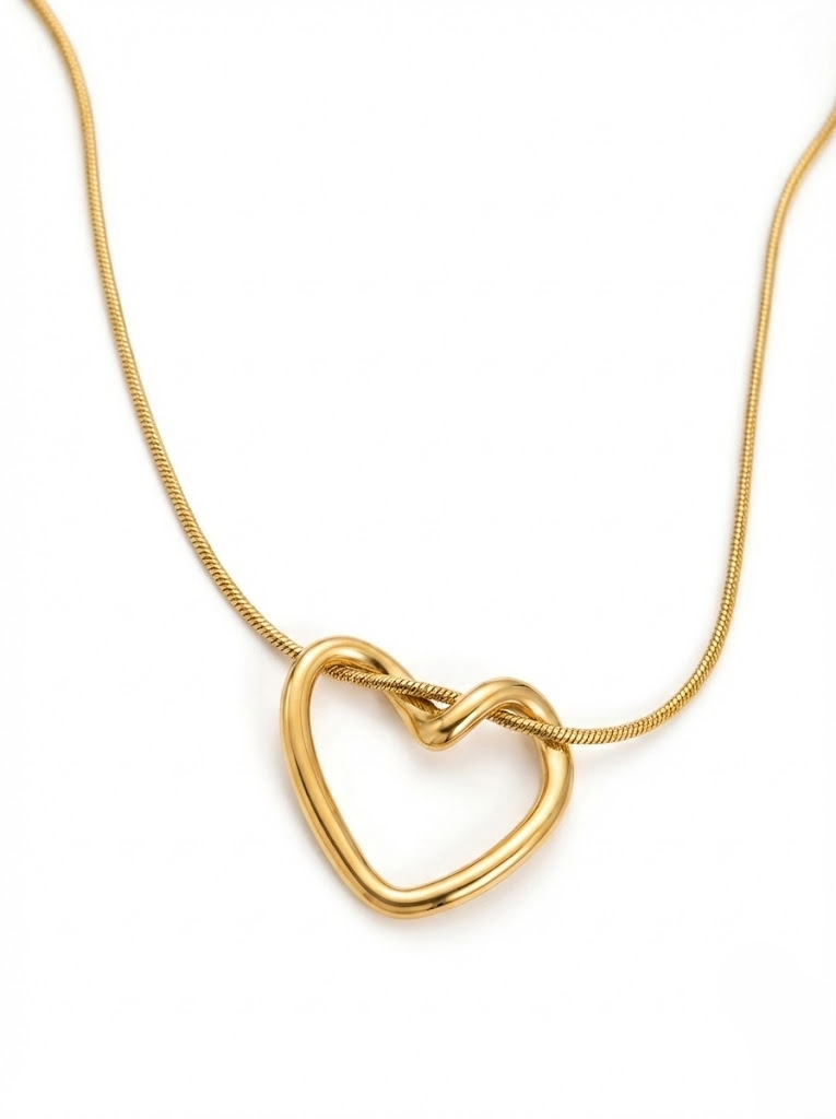 Minimal Love Heart Necklace
