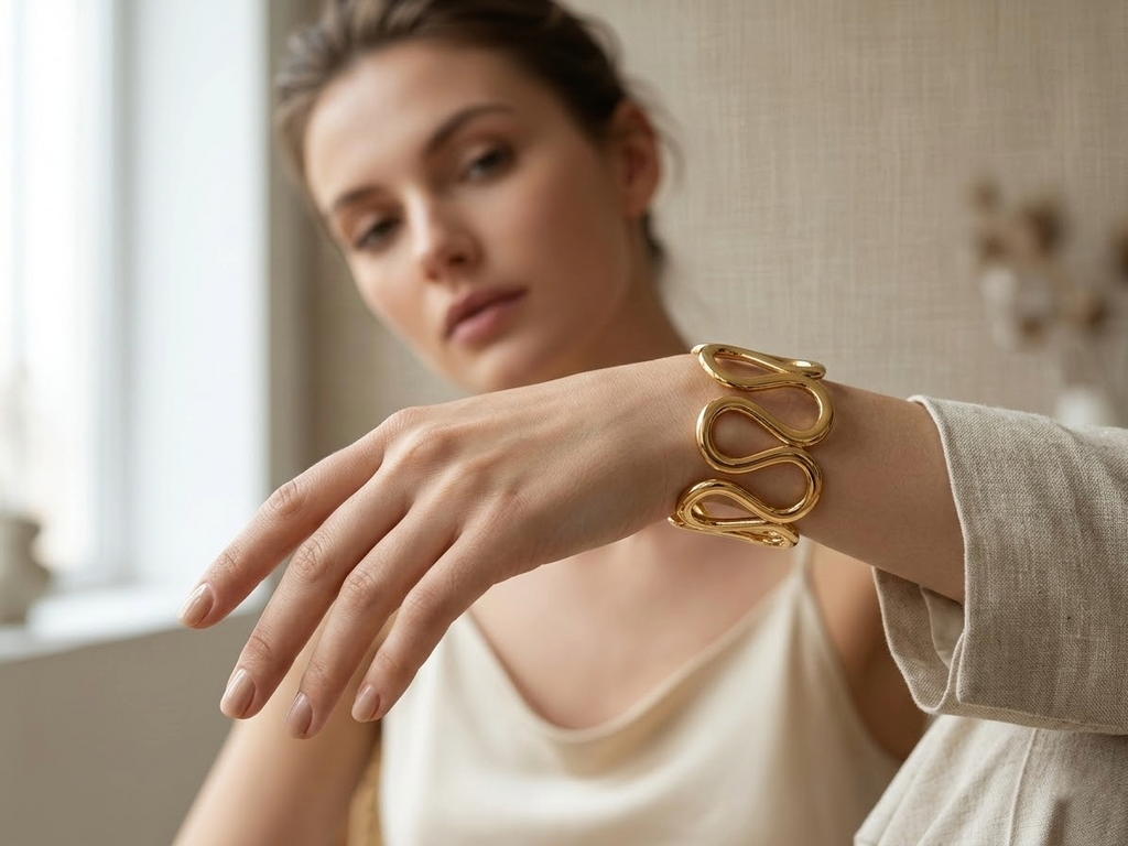Loop Cuff Bracelet